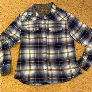 Murdoch’s flannel shirt